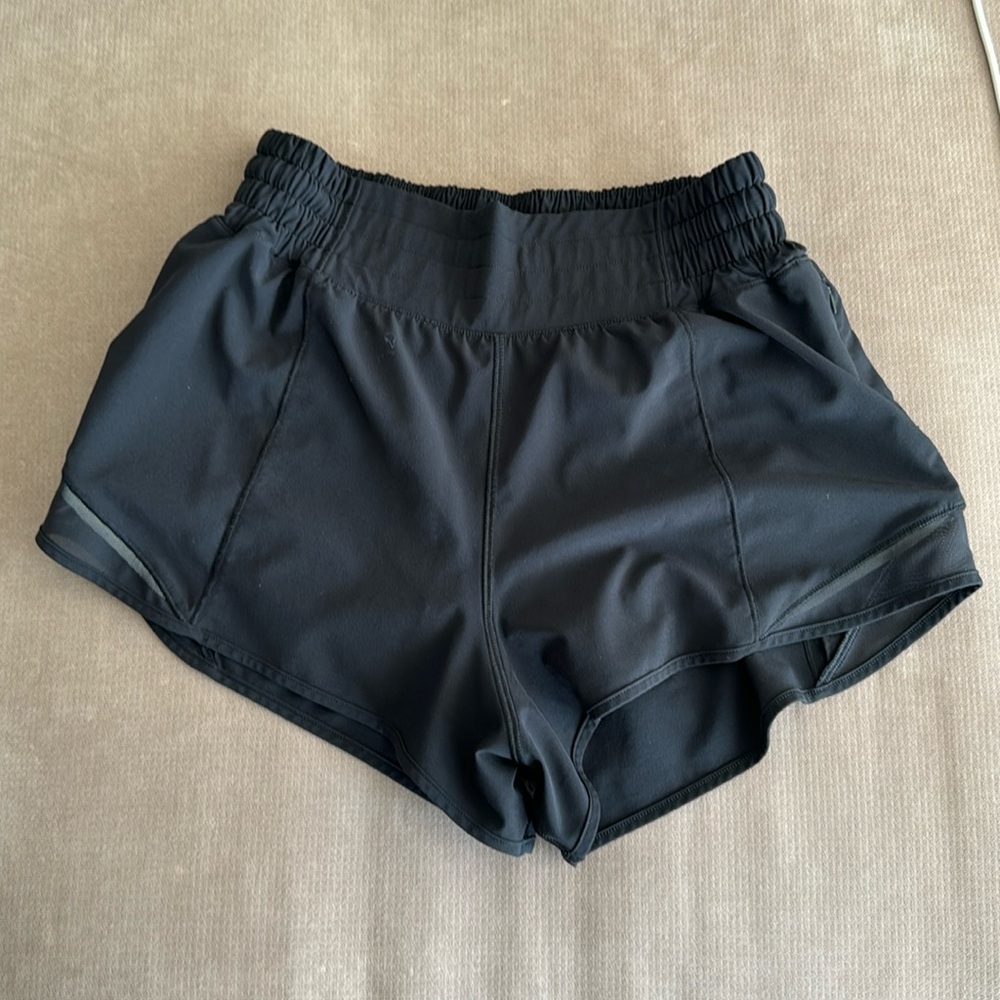Like New Lululemon Hotty Hot High-Rise Lined Short 2.5" Size 4